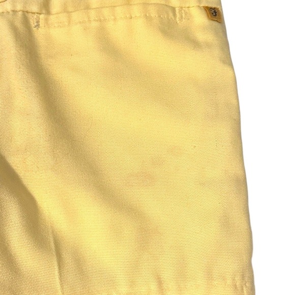Farah Yellow Solid Vintage Boys Shorts Size 4 Preppy Golfcore USA Made - Picture 6 of 7